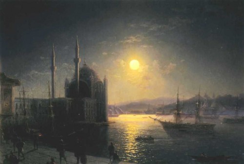 Ivan-Constantinovich-Aivazovsky-xx-A-Lunar-night-on-the-Bosphorus-xx-Private-Collection.jpg